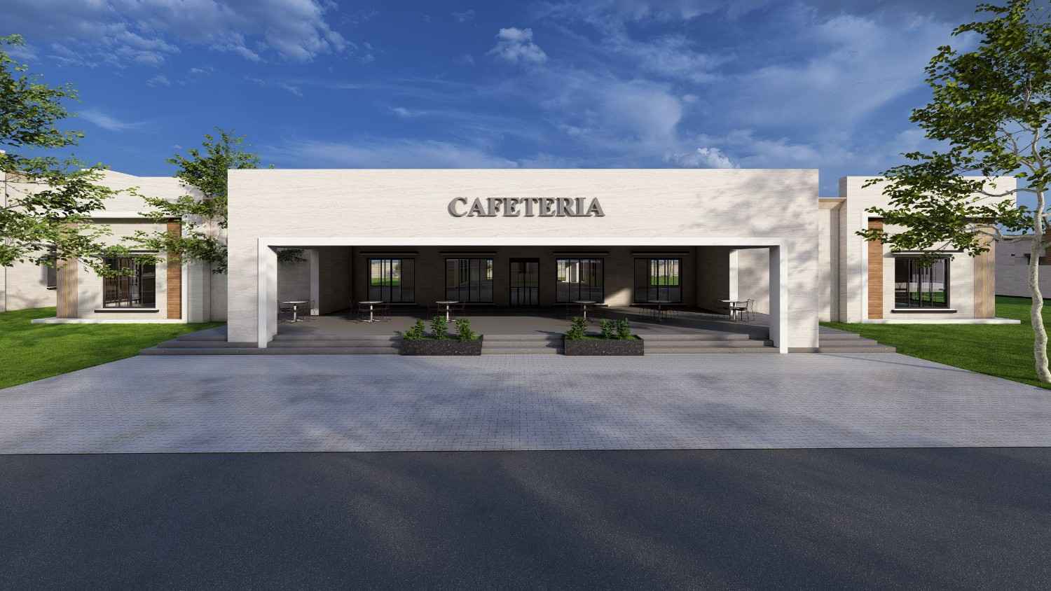 2. HEALTH CENTER, TUCK SHOP & CAFETERIA

