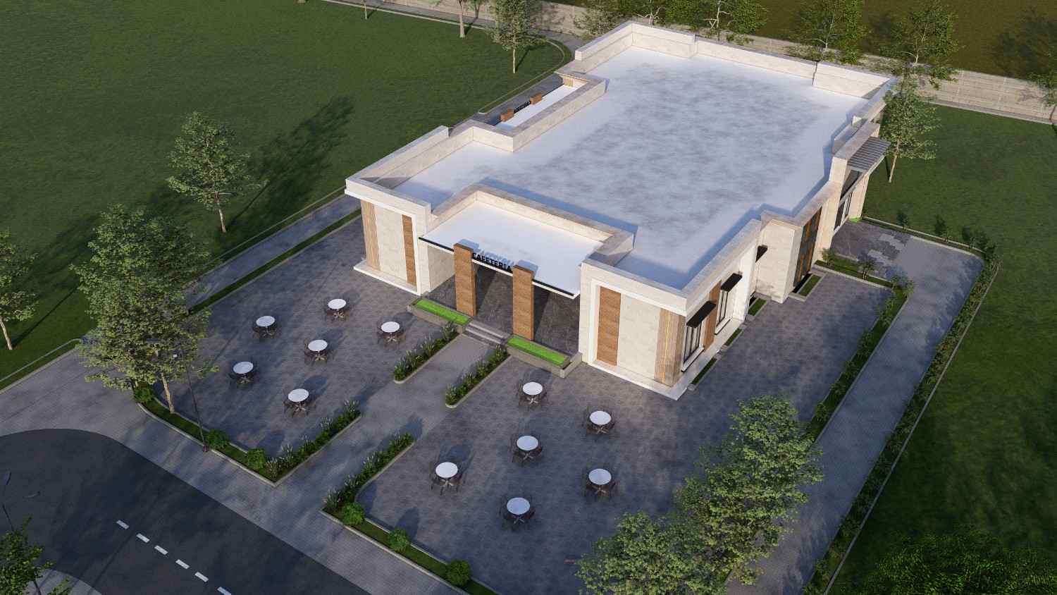 2. HEALTH CENTER, TUCK SHOP & CAFETERIA
