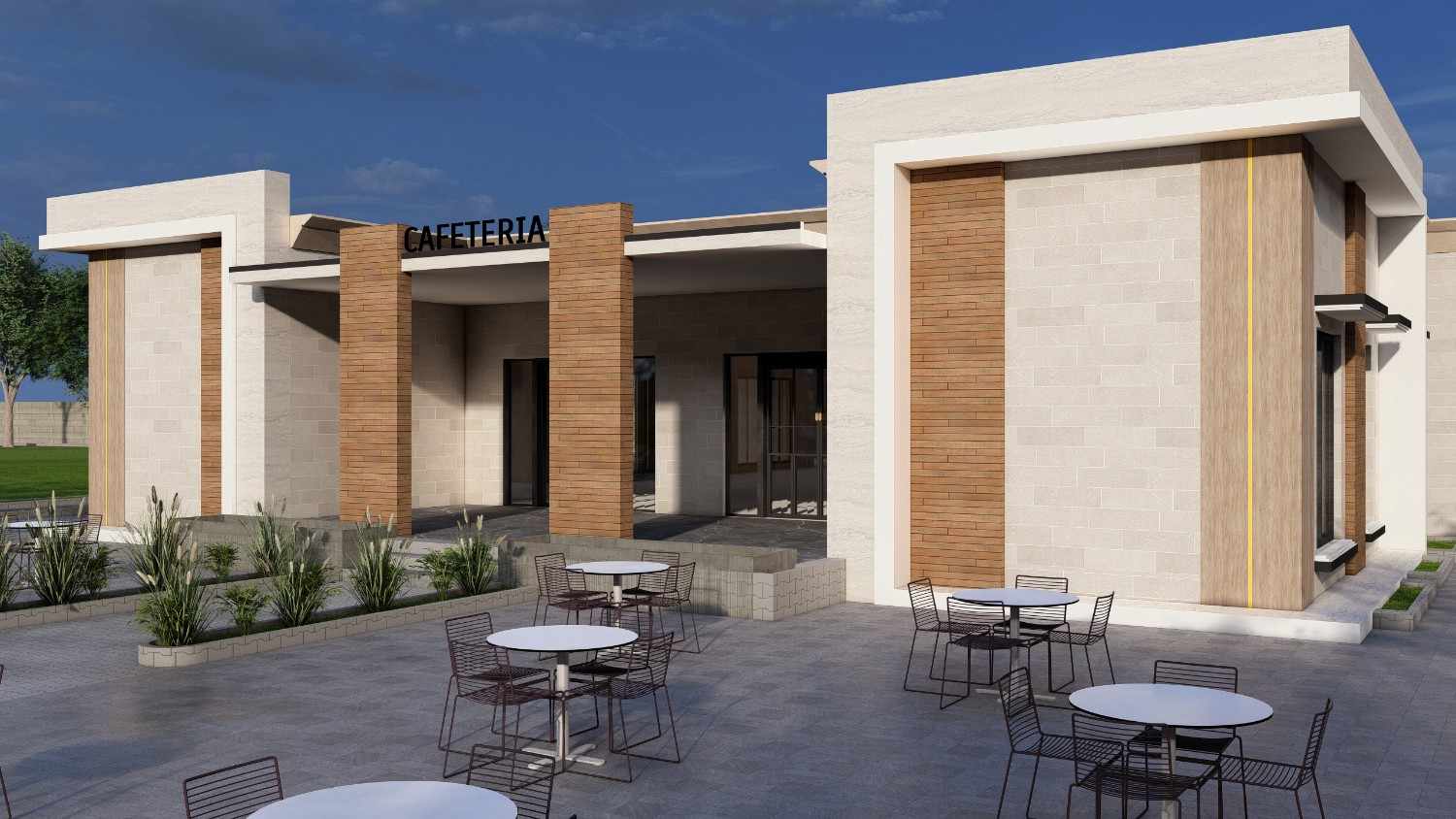 2. HEALTH CENTER, TUCK SHOP & CAFETERIA
